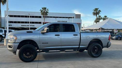 Billet Silver Metallic Clearcoat 2024 RAM 2500 Big Horn Crew Cab 4x4 6'4' Box