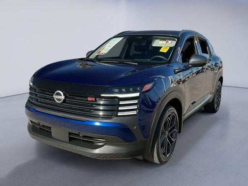 blue 2025 Nissan Kicks SR