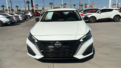 Glacier White 2025 Nissan Altima 2.5 SV