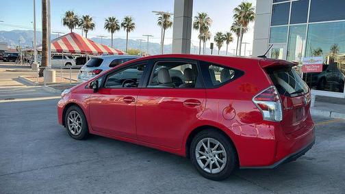 Absolutely Red 2016 Toyota Prius v Four