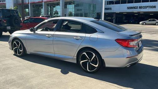 Lunar Silver Metallic 2021 Honda Accord Sport SE 1.5T