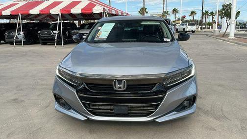 Lunar Silver Metallic 2021 Honda Accord Sport SE 1.5T