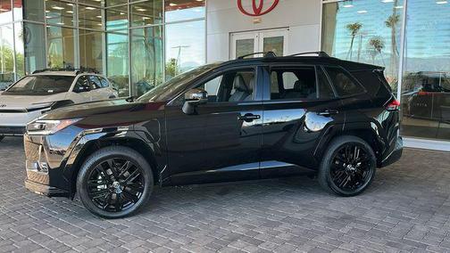 Midnight Black Metallic 2026 Toyota RAV4 Plug-In Hybrid SE