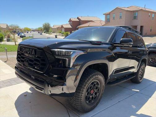 Midnight Black Metallic 2024 Toyota Sequoia TRD Pro