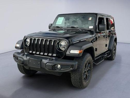 Black Clearcoat 2021 Jeep Wrangler Willys