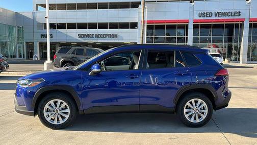 Blue Crush Metallic 2023 Toyota Corolla Cross LE