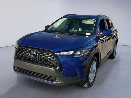 Blue Crush Metallic 2023 Toyota Corolla Cross LE