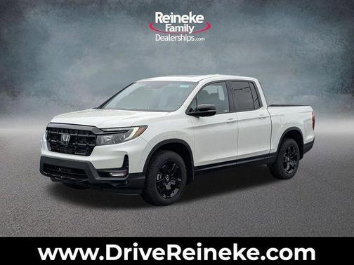 Platinum White 2026 Honda Ridgeline Black Edition