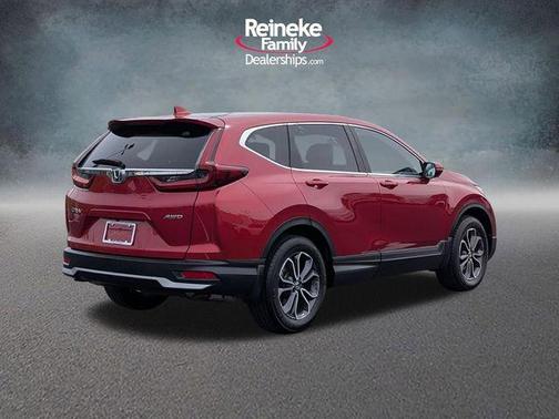 Radiant Red Metallic 2021 Honda CR-V EX-L