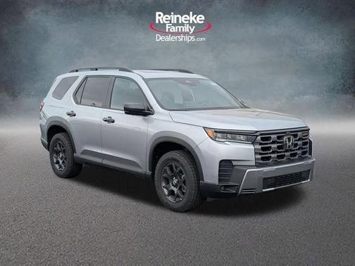 Silver 2026 Honda Pilot TrailSport