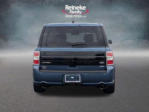 Blue Metallic 2019 Ford Flex Limited w/EcoBoost