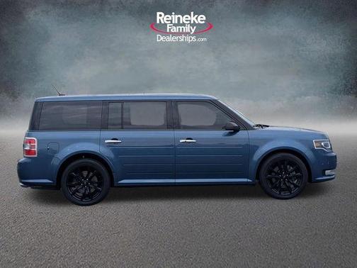 Blue Metallic 2019 Ford Flex Limited w/EcoBoost