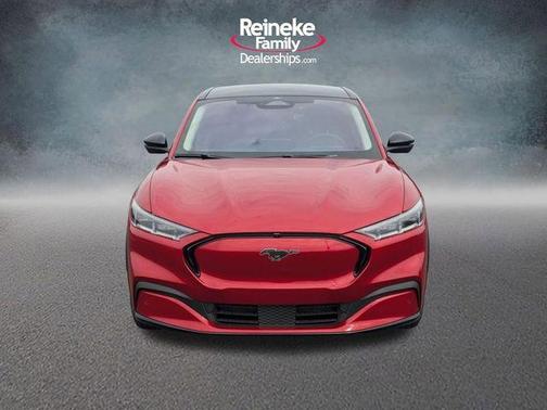 Red Metallic 2021 Ford Mustang Mach-E Premium