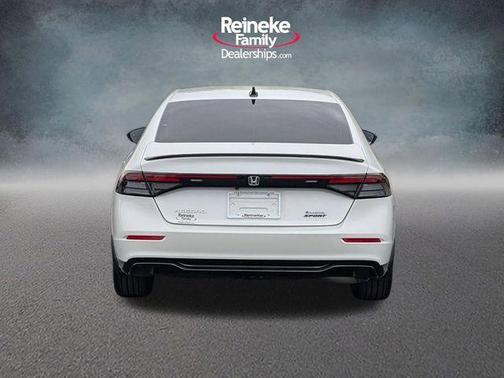 Platinum White 2024 Honda Accord Hybrid Sport-L