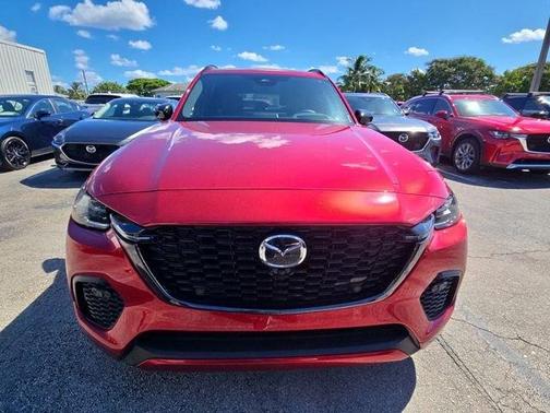 Soul Red Crystal Metallic 2025 Mazda CX-70 3.3 Turbo S Premium Package