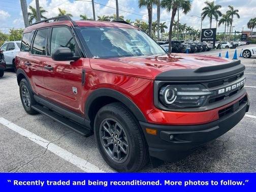 Hot Pepper Red Metallic Tinted Clearcoat 2024 Ford Bronco Sport Big Bend