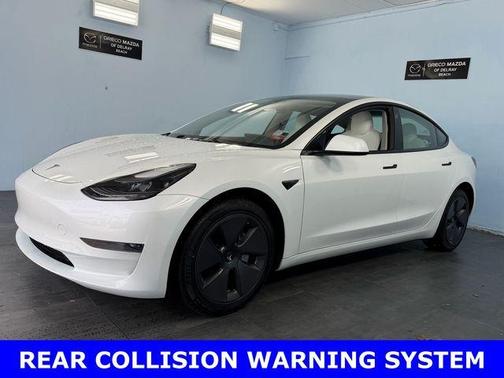 Pearl White Multi 2023 Tesla Model 3 Base