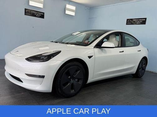 Pearl White Multi 2023 Tesla Model 3 Base