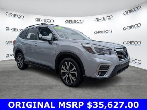 Ice Silver Metallic 2021 Subaru Forester Limited