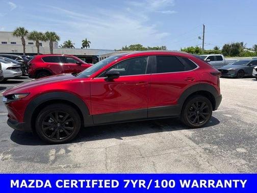 Soul Red Crystal Metallic 2024 Mazda CX-30 Select