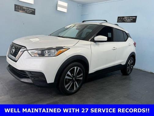 Aspen White 2018 Nissan Kicks SV