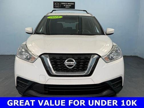Aspen White 2018 Nissan Kicks SV