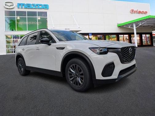 Rhodium White Premium 2026 Mazda CX-70 PHEV SCP