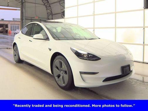 White 2023 Tesla Model 3 Base