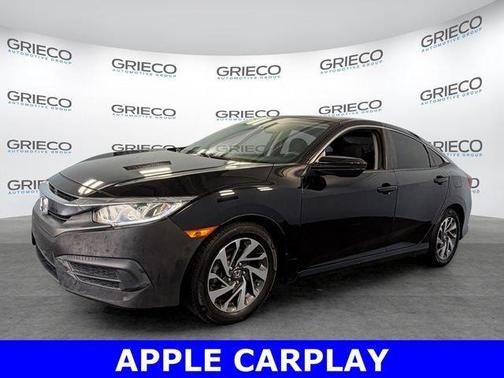 Crystal Black Pearl 2016 Honda Civic EX