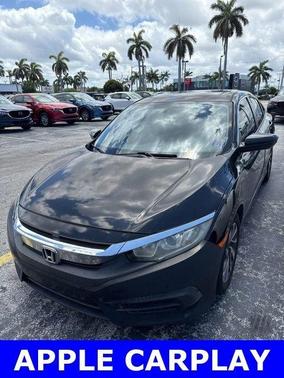 Crystal Black Pearl 2016 Honda Civic EX