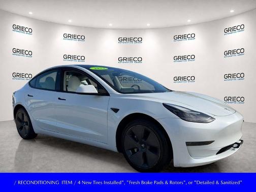 White 2023 Tesla Model 3 Base