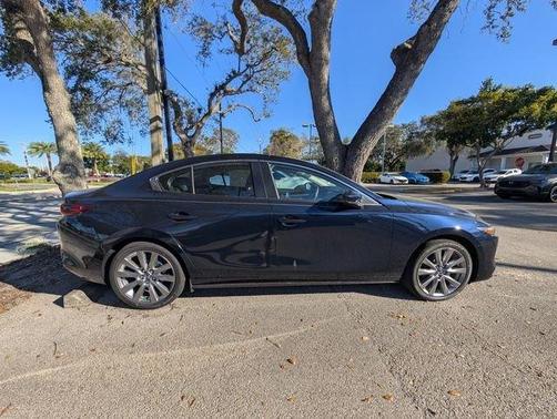 Deep Crystal Blue Mica 2026 Mazda Mazda3 FWD w/Preferred Package