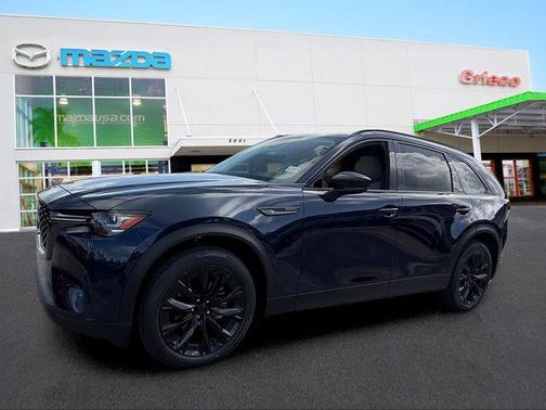 Deep Crystal Blue Mica 2026 Mazda CX-90 PHEV Premium Sport
