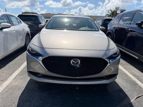 Platinum Quartz Metallic 2026 Mazda Mazda3 FWD w/Preferred Package