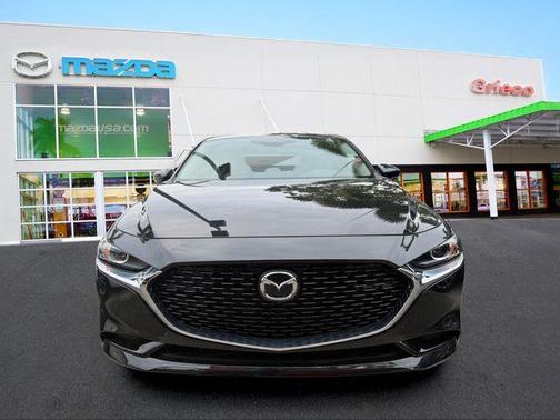 Jet Black Mica 2026 Mazda Mazda3 FWD w/Preferred Package