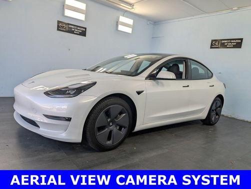 Pearl White Multi 2023 Tesla Model 3 Base