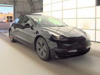 Black 2023 Tesla Model 3 Base