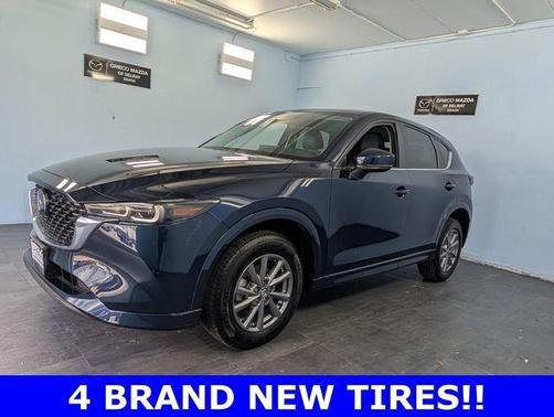 Deep Crystal Blue Mica 2024 Mazda CX-5 2.5 S Select Package