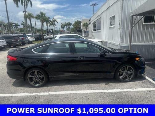 Shadow Black 2017 Ford Fusion Sport