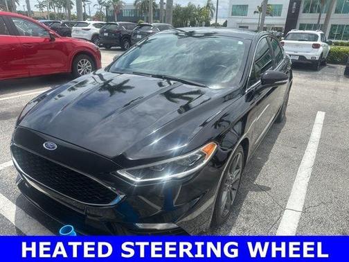 Shadow Black 2017 Ford Fusion Sport