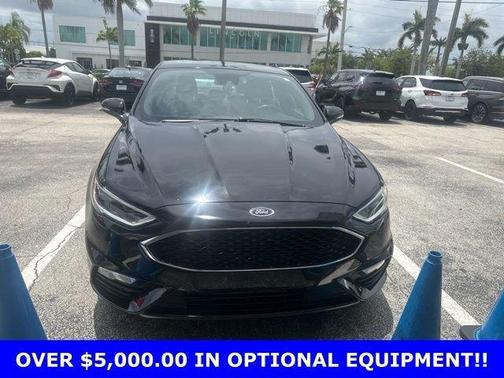 Shadow Black 2017 Ford Fusion Sport