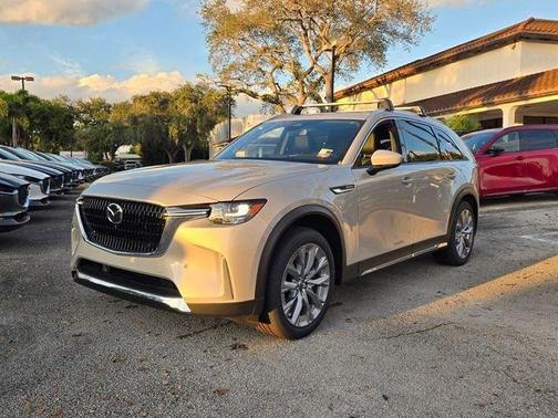 Platinum Quartz Metallic 2026 Mazda CX-90 Premium Plus
