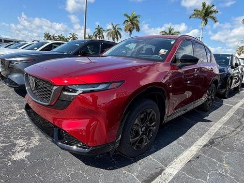 Soul Red Crystal Metallic 2026 Mazda CX-5 Preferred