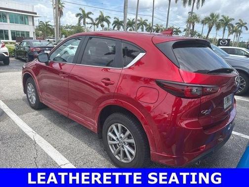 Soul Red Crystal Metallic 2024 Mazda CX-5 Select