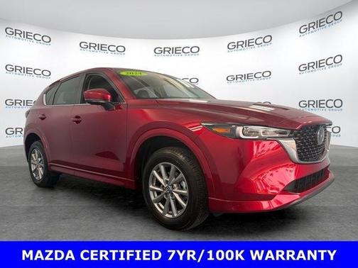 Soul Red Crystal Metallic 2024 Mazda CX-5 Select