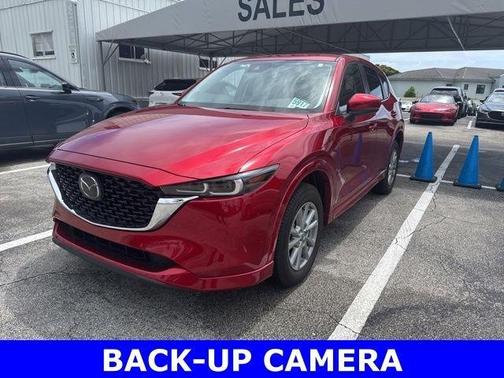Soul Red Crystal Metallic 2024 Mazda CX-5 Select