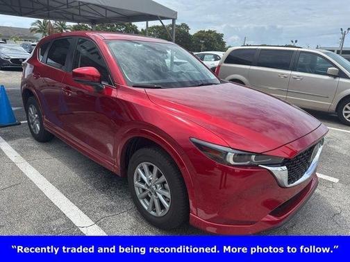 Soul Red Crystal Metallic 2024 Mazda CX-5 Select