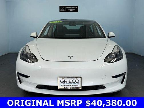 Pearl White Multi 2023 Tesla Model 3 Base
