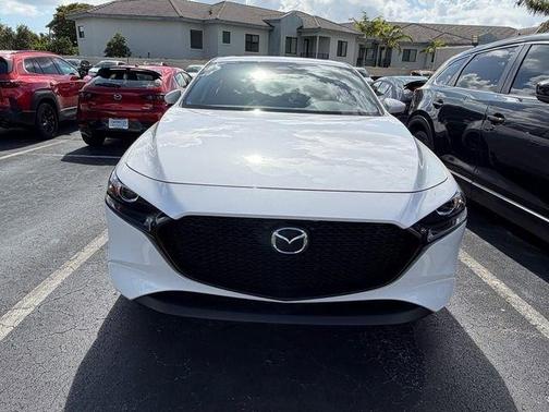Snowflake White Pearl 2026 Mazda Mazda3 FWD w/Preferred Package