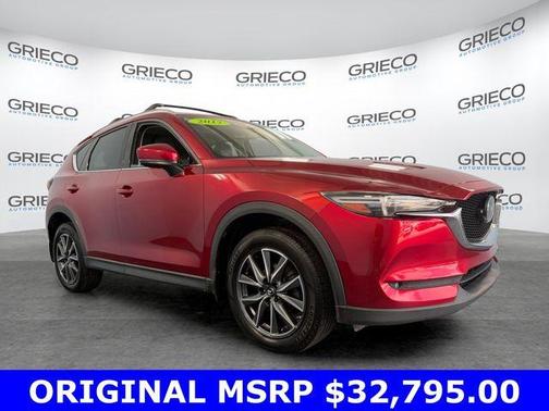 Soul Red Crystal Metallic 2017 Mazda CX-5 Grand Touring